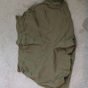 Able Janis paper bag shorts, large